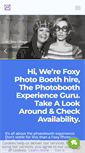 Mobile Screenshot of foxyphotobooth.com